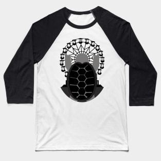 Kaiju Turtle Baseball T-Shirt